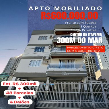 🚨OPORTUNIDADE/APENAS 300M DO MAR NO CENTRO DE ITAPEMA🚨