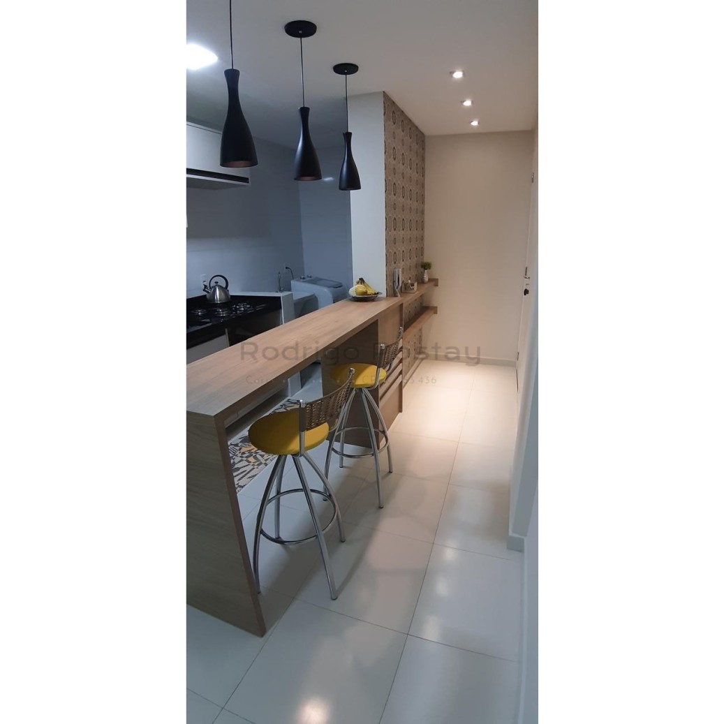 Apartamento mobiliado e lazer com piscina - aceita financiamento bancário!