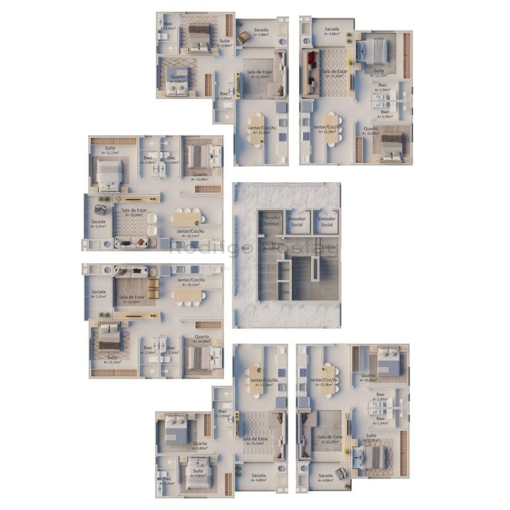 Parcelamento em 48x / Entrega para 2026 com área de lazer completa!