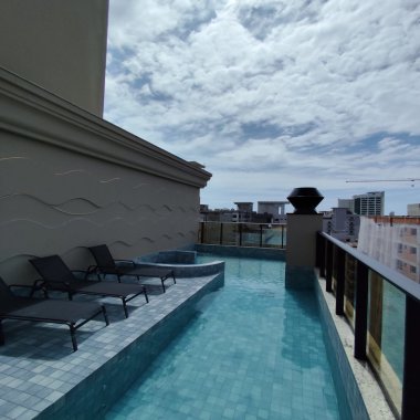 🏡✨ APT PERTINHO DO MAR COM SALDO EM 60X - LAZER NO ROOFTOP✨🏡